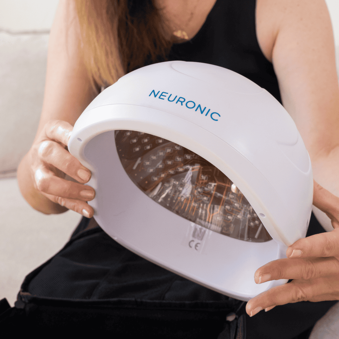 Neuronic helmet transcranial photobiomodulation